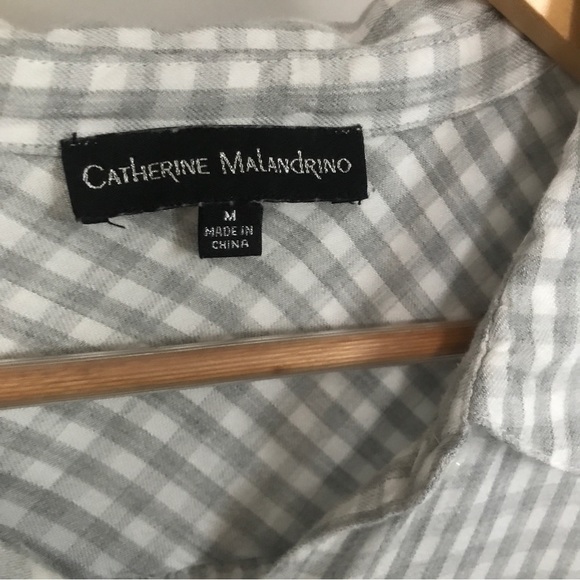 Catherine Malandrino Button Down Shirt - Picture 5 of 5
